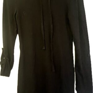 No boundaries black ribbed Long sleeve or 3/4sleeve button up option with hood